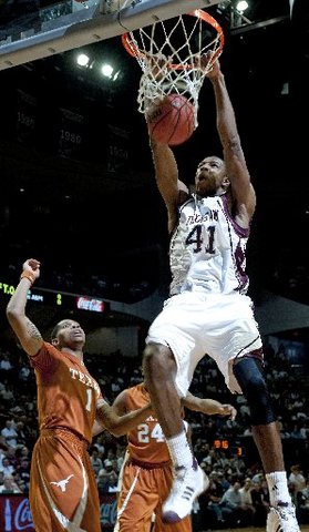 Aggies beat Texas, keep NCAA Tournament hopes alive
