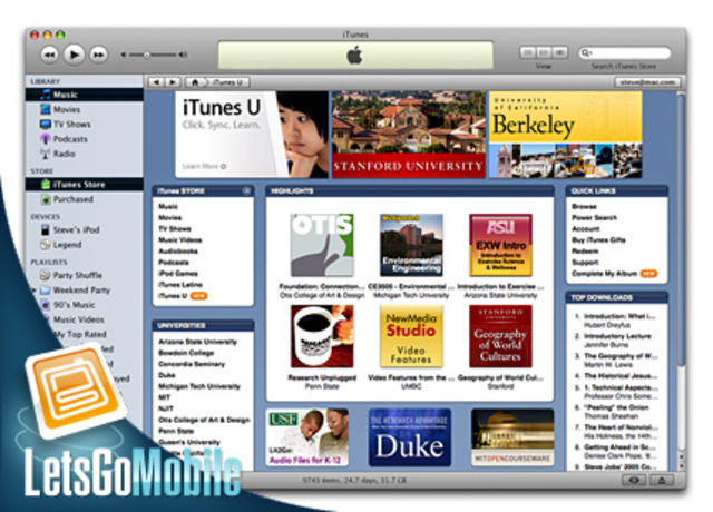 acuerdo con tunes store