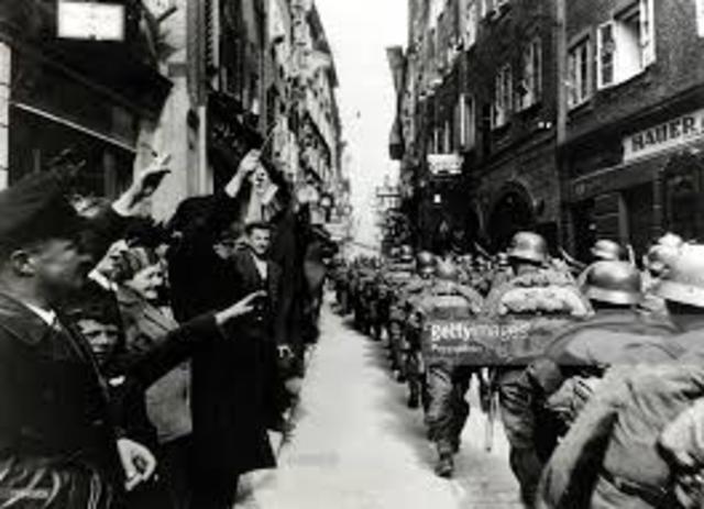 Germany Unifies with Austria