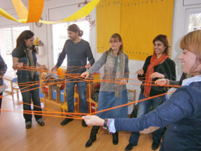 My first day in the kindergarden