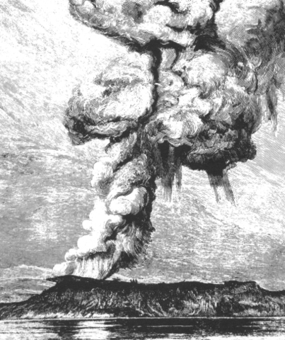 Krakatoa Eruptions(Java/Sumatra)