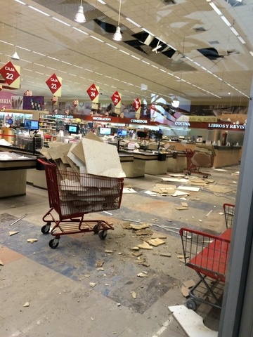 Italia sufre fuerte remezón.