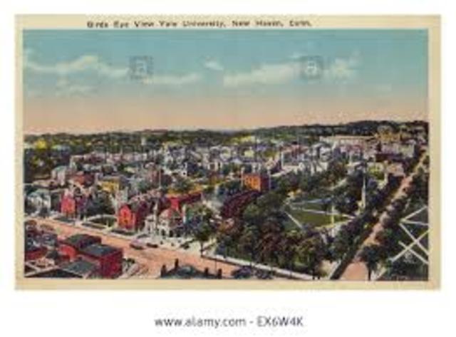 New Haven became a colony