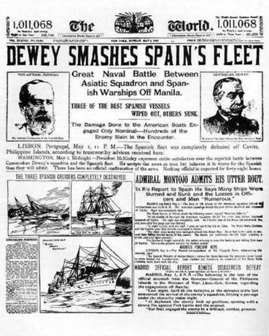 Se emite la declaración de Guerra entre Estados Unidos y España.