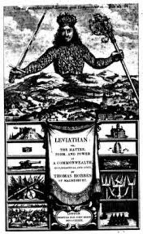 Thomas Hobbes publishes The Leviathan