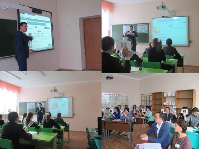 Участие в зональном этапе районного конкурса "Учитель года - 2016"