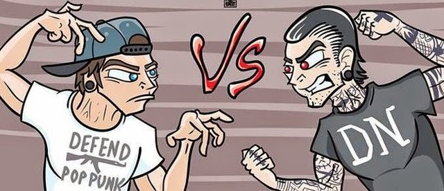 Rock Progresivo vs Punk