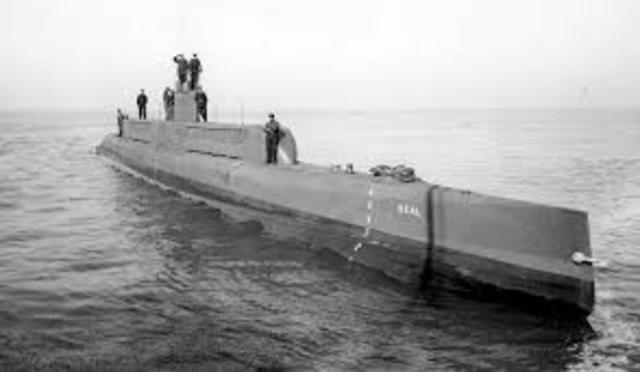 First submarine,