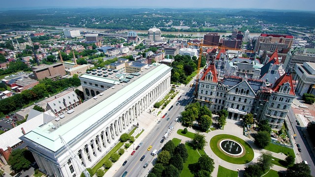 Albany became New Yorks capitol City