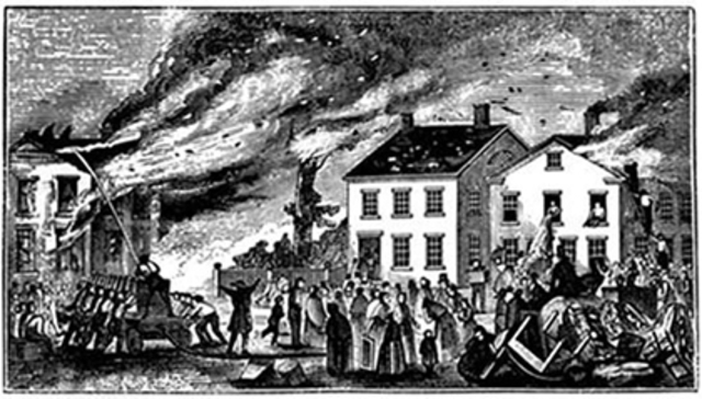 Devastating fire in Portsmouth