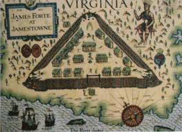 Jamestown, first permanent English settlement established