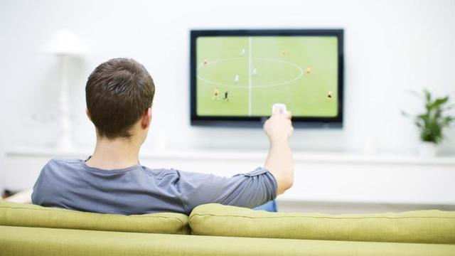 Yo vi television por la primero vez.