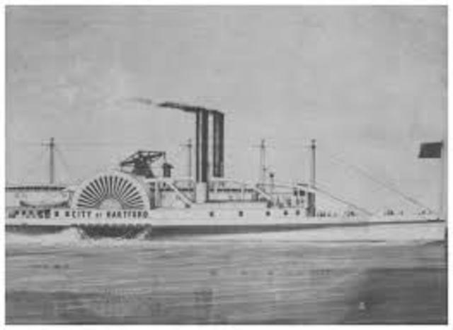 Steamboat on Connecticut River