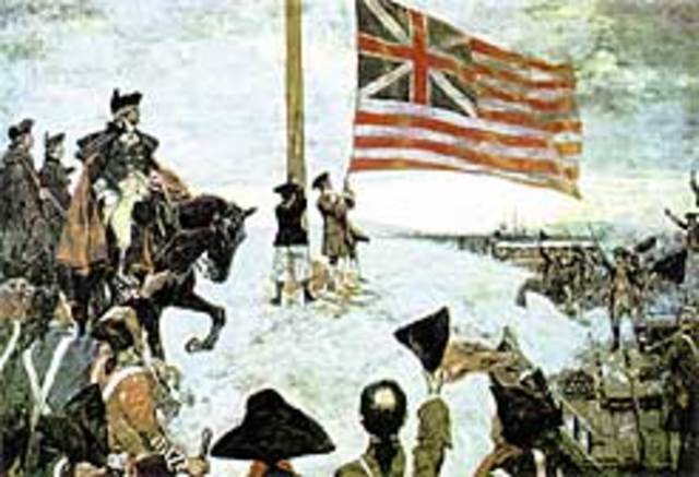 The First Flag Was Raised
