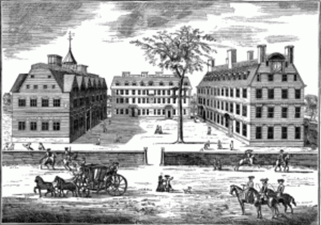 The first college in the United States