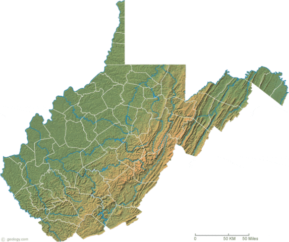 West Virginia is formed