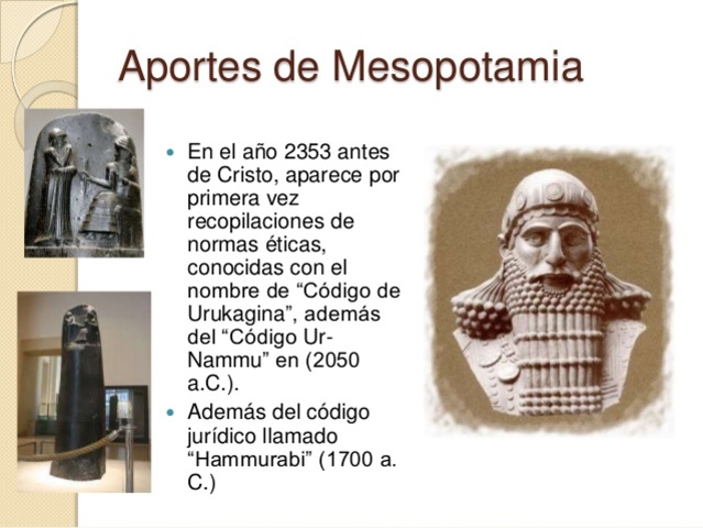 La Ética en Mesopotamia