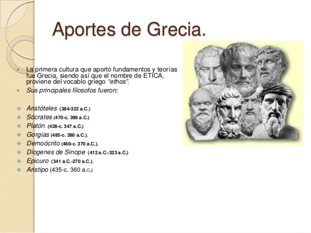 La Ética en Grecia