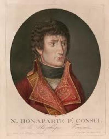 Napoleon becomes First Consul