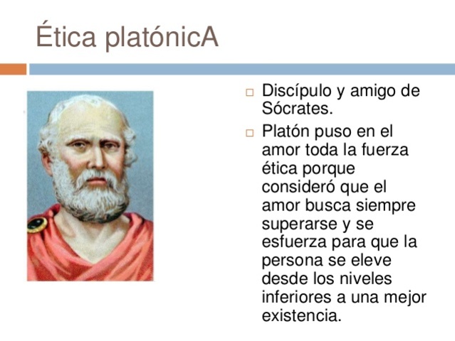 Platón en la Ética
