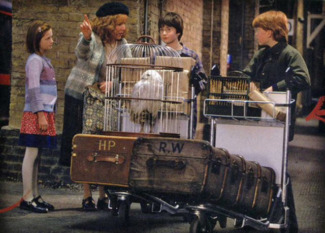 10. King's Cross y la familia Weasley