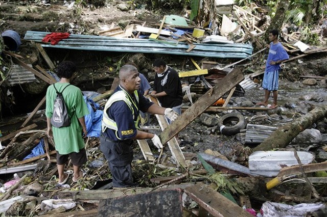 Samoa Earthquake (Samoan Islands)