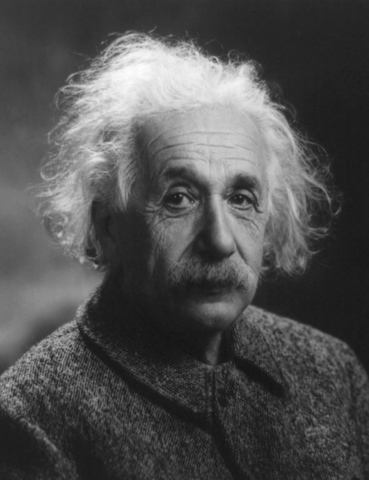 1917 - Albert Einstein proposes a theory that a photon or light article induces an atom to emit an identical photon.