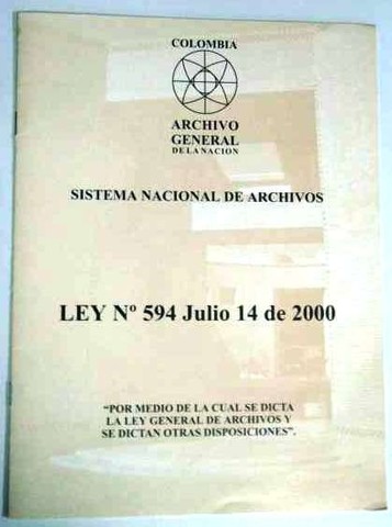 Ley General de Archivos