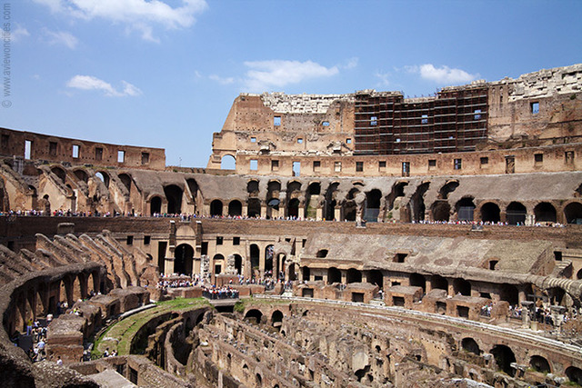 The Colosseum.
