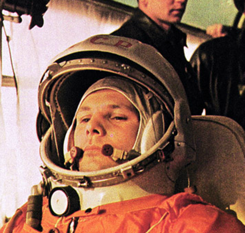 Gagarin reaches space