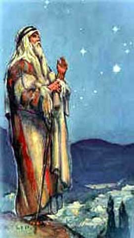 Aabraham saapuu Kaanaan maahan