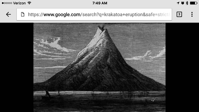 Krakatoa Eruption (Java/Sumatra)