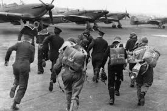 The RAF Push Germany Back