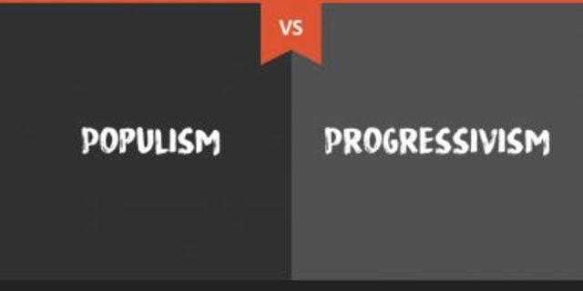 Populism and Progressivism