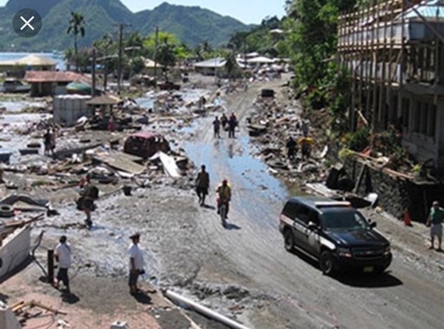 Samoa earthquake