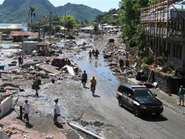 Samoa Earthquake(Samoan Islands)