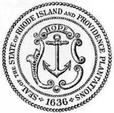 Rhode Island Colony Was Founded