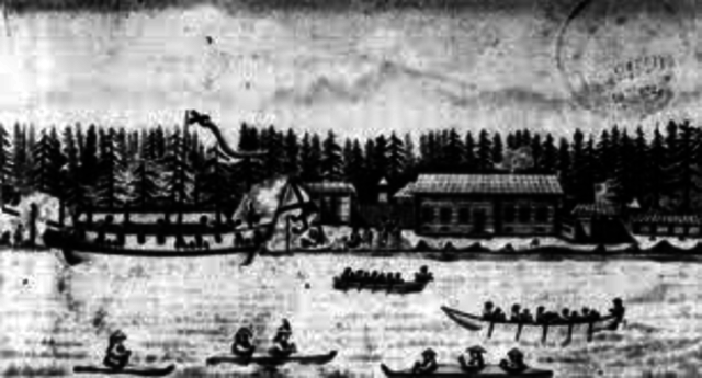 the first russians to settle in alaska