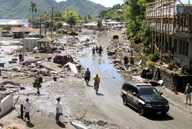Samoa Earthquake