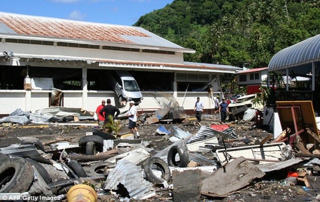 Samoa Earthquake (Samoan Islands)