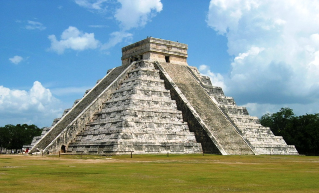 The Maya Kukulkan temple