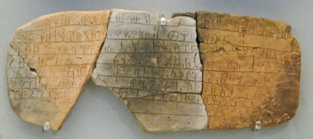 Mycenaeans Writing System