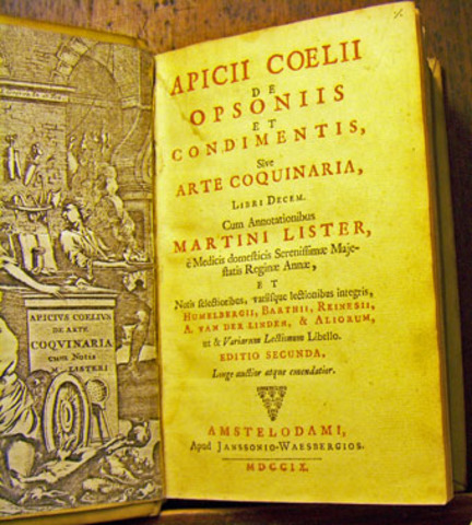 Los 10 libros de Apicio sobre el arte culinario