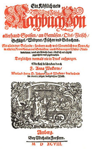 Libro de cocina mas antiguo de Suiza