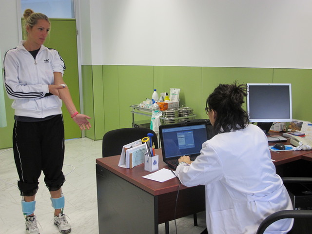 Entradores y médicos.