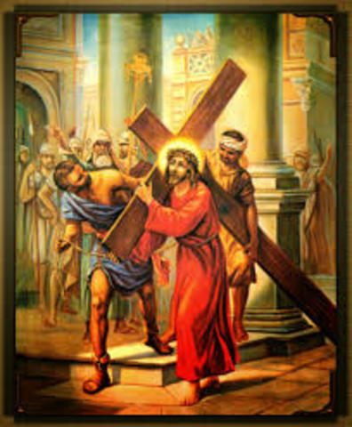 Gesù è condannato e si avvia al Calvario