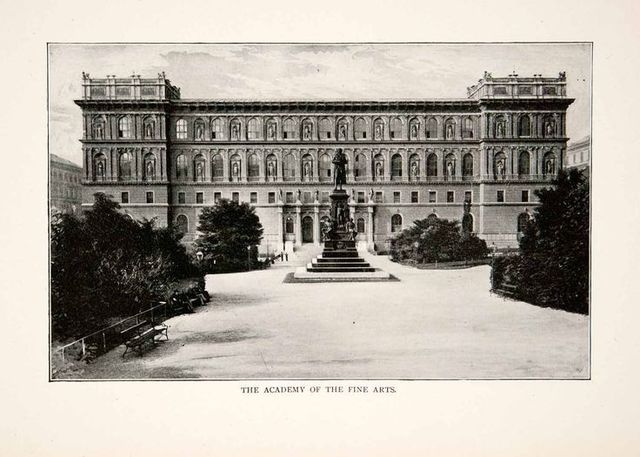 Adolf moves to Vienna