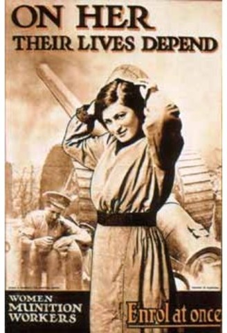 La mujer: personaje de la propaganda