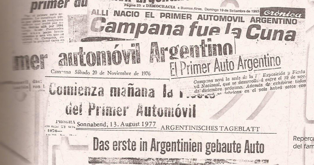 Campana, cuna del automóvil argentino.