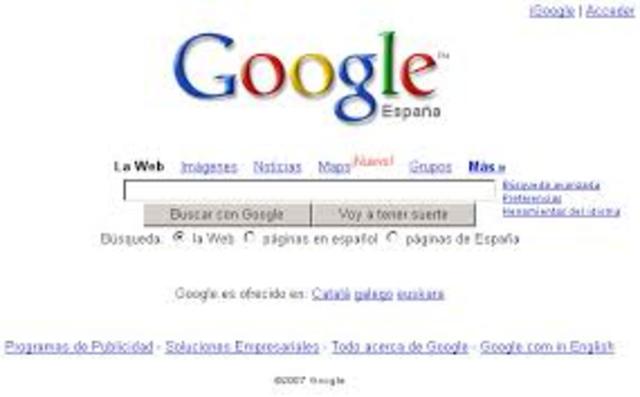 Creación de Google